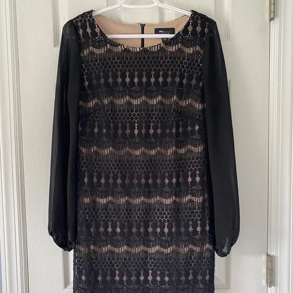 Dresses | Ronni Nicole Long Sleeve Lace Shift Dress | Poshmark Dresses | Ronni Nicole Long Sleeve Lace Shift Dress | Poshmark